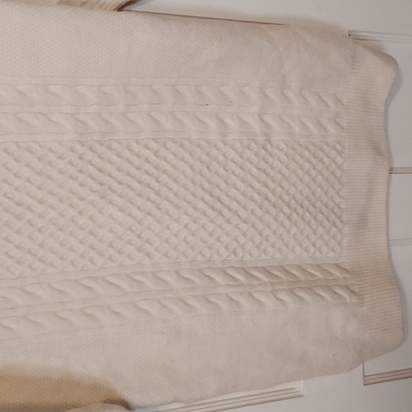 FRNCH Anisia Sweater Dress in Creme - Picture 5 of 15
